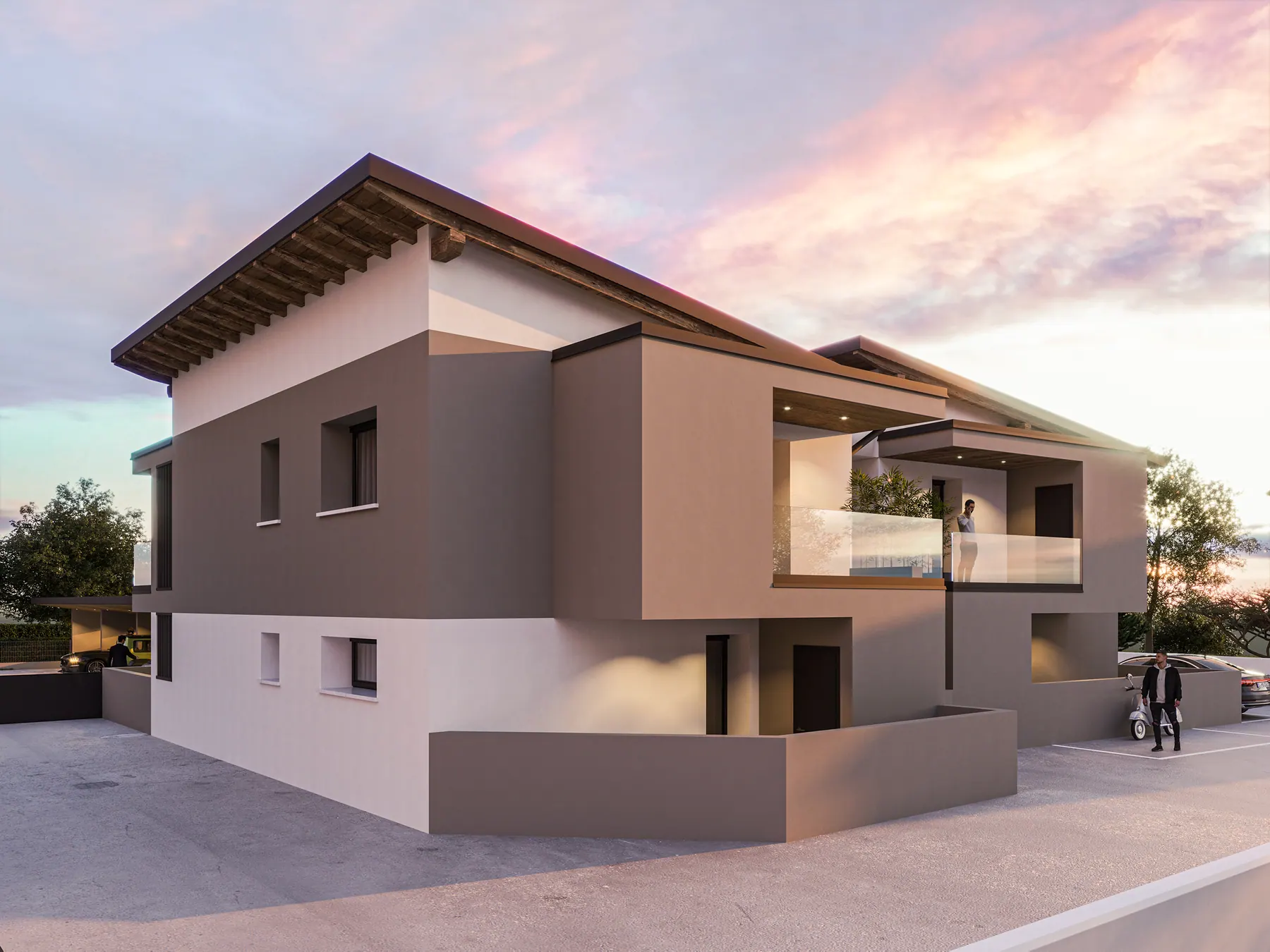 Palazzina P, 4