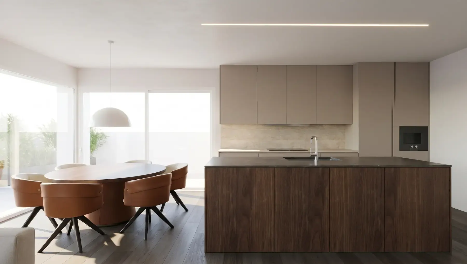 Soggiorno F, render finale